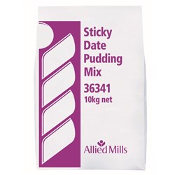 PUDDING MIX STICKY DATE 10KG # 36341 ALLIED MILLS