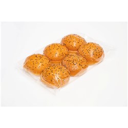 BREAD MILK BUN MIXED SEED (48 X 90GM) # MSMB90481 BUNZ BAKERY