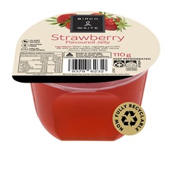 JELLY CUP STRAWBERRY GF (45 X 110GM) # JEST2886AC9 B&W
