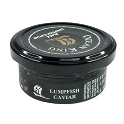 CAVIAR BLACK LUMPFISH (6 X 50GM)(12) # SF001 OCEAN KING