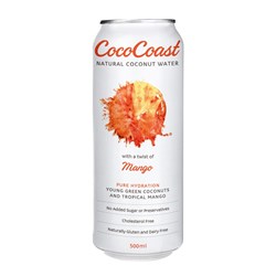 WATER COCONUT MANGO (24 X 500ML) # 86 COCO COAST