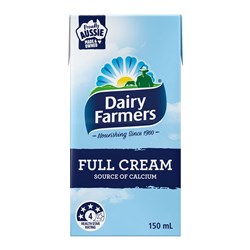 MILK FULL CREAM UHT (32 X 150ML) # 6376 DAIRY FARMERS