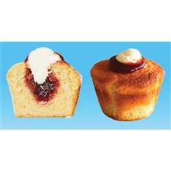 CAKES VICTORIA SPONGE FILLED 24S # 0717639201769 GOLD COAST COOKIES