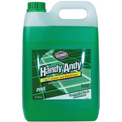 CLEANER DISINFECTANT GREEN 5LT (2) # CHAG5000/2  HANDY ANDY
