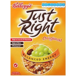 CEREAL JUST RIGHT (6 X 1KG) # 1005535846 KELLOGGS