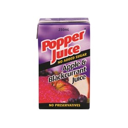 JUICE POPPER APPLE BLACK CURRANT (4 X 6 X 250ML) # 0946 GOLDEN CIRCLE
