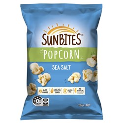 POPCORN SEA SALT SUNBITES (18 X 28GM) # 320027874 SMITHS