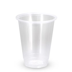 CUP PLASTIC NATURAL 425ML 50S(20) # PL15 TAILORED