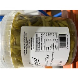 PEPPERS GUINDILLAS 1.57KG(4) # AGR002 VISCO