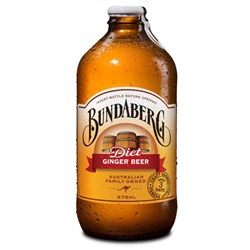 DRINK GINGER BEER DIET (12 X 375ML) # 2113 BUNDABERG