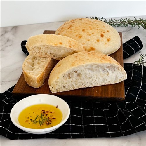 BREAD ROLL TURKISH MEDIUM ROUND (60 X 125GM) # 11850 BAKERS MAISON