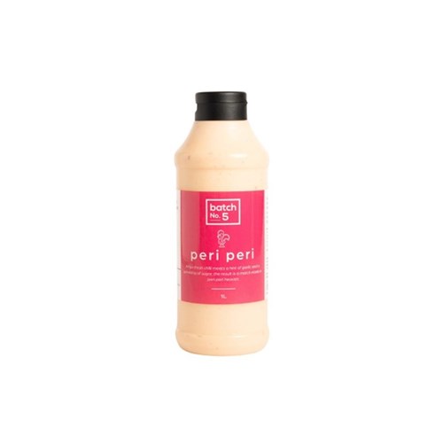 SAUCE PERI PERI WHOLE EGG 1LT(8) # 101148 BATCH NO 5