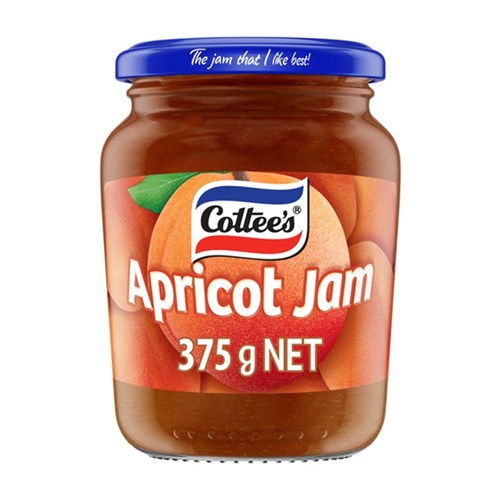 JAM APRICOT 375GM(6) # 80206 COTTEES