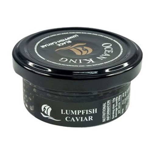 CAVIAR BLACK LUMPFISH (6 X 50GM)(12) # SF001 OCEAN KING