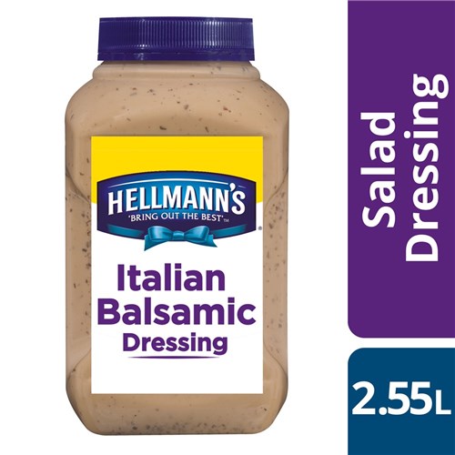 DRESSING ITALIAN BALSAMIC 2.55LT(4) # 61037740 HELLMANS