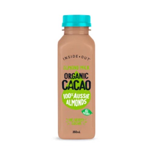 MILK ALMOND ORGANIC CACAO (6X350ML) # IN303 INSIDE OUT