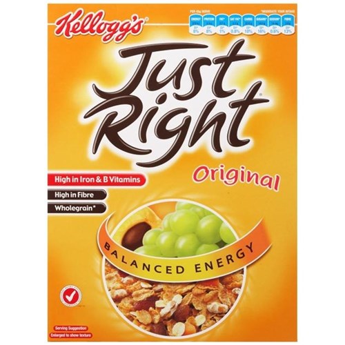CEREAL JUST RIGHT (6 X 1KG) # 1005535846 KELLOGGS