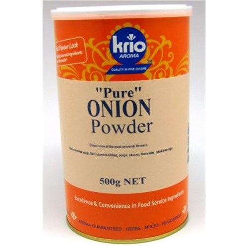 ONION POWDER PURE 500GM(12) # OP500C(12) KRIO KRUSH