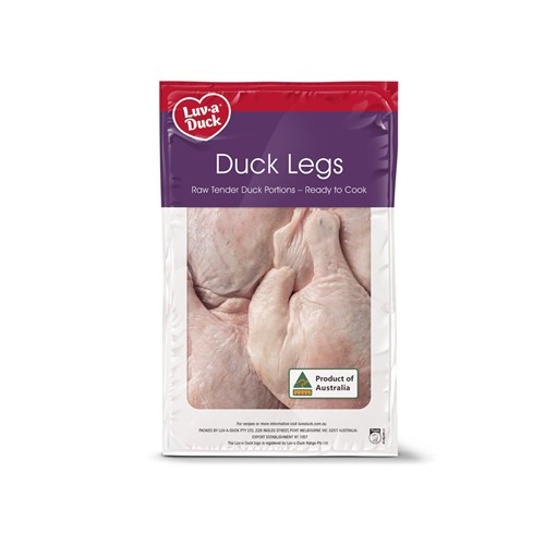 DUCK LEGS A GRADE EXTRA LARGE R/W APPROX (5 X 301GM) CTN # 2613XLZ LUV A DUCK