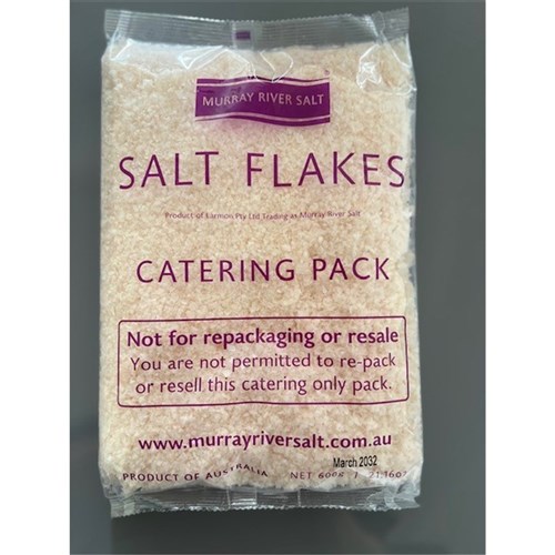 SALT FLAKES PINK (10 X 600GM) 6KG CTN # MRSFS024 MURRAY RIVER SALT
