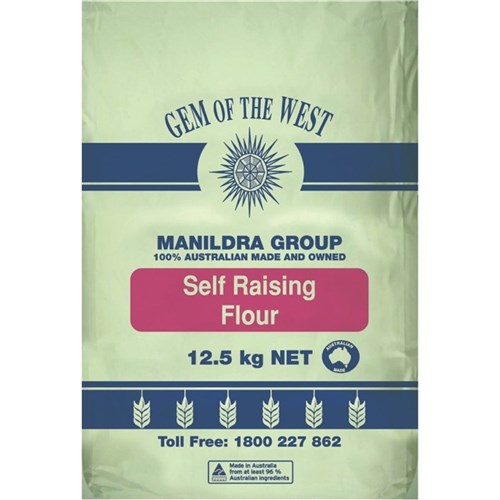 FLOUR SELF RAISING 12.5KG # 100126 MANILDRA