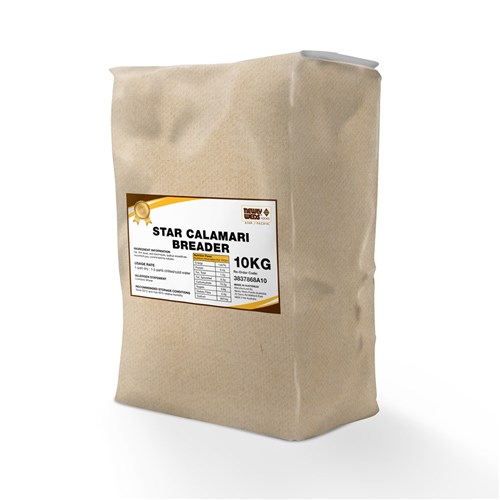 BREADER STAR CALAMARI 10KG # 3837868A10  NEWLY WEDS