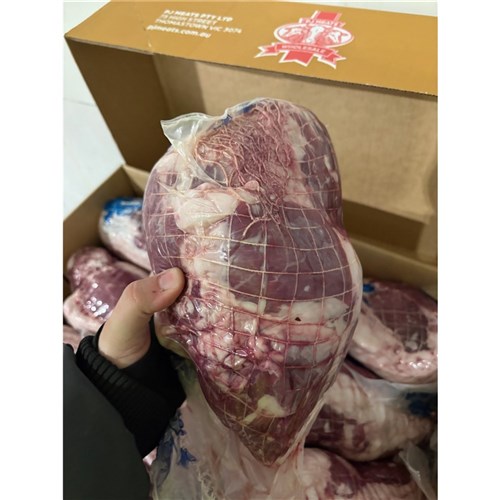 LAMB LEG CHUMP OFF BRN R/W APPROX 18KG # 2850701 PJ'S MEATS