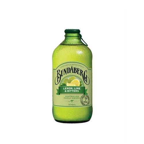 DRINK LEMON LIME BITTERS (12 X 375ML) # 2112 BUNDABERG