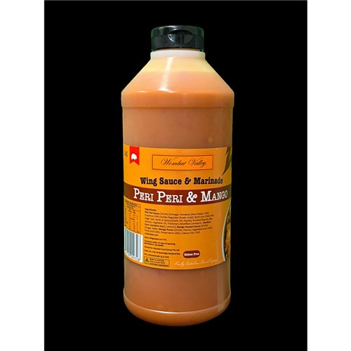 SAUCE PERI PERI & MANGO GF 1KG(6) # WVPERIMG01 WOMBAT