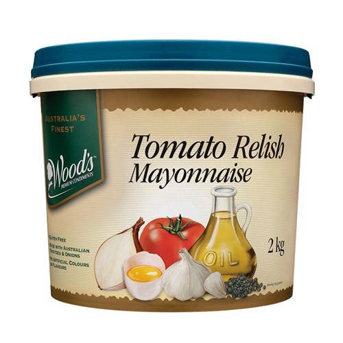 RELISH TOMATO MAYONNAISE 2KG(2) # I02827 WOODS